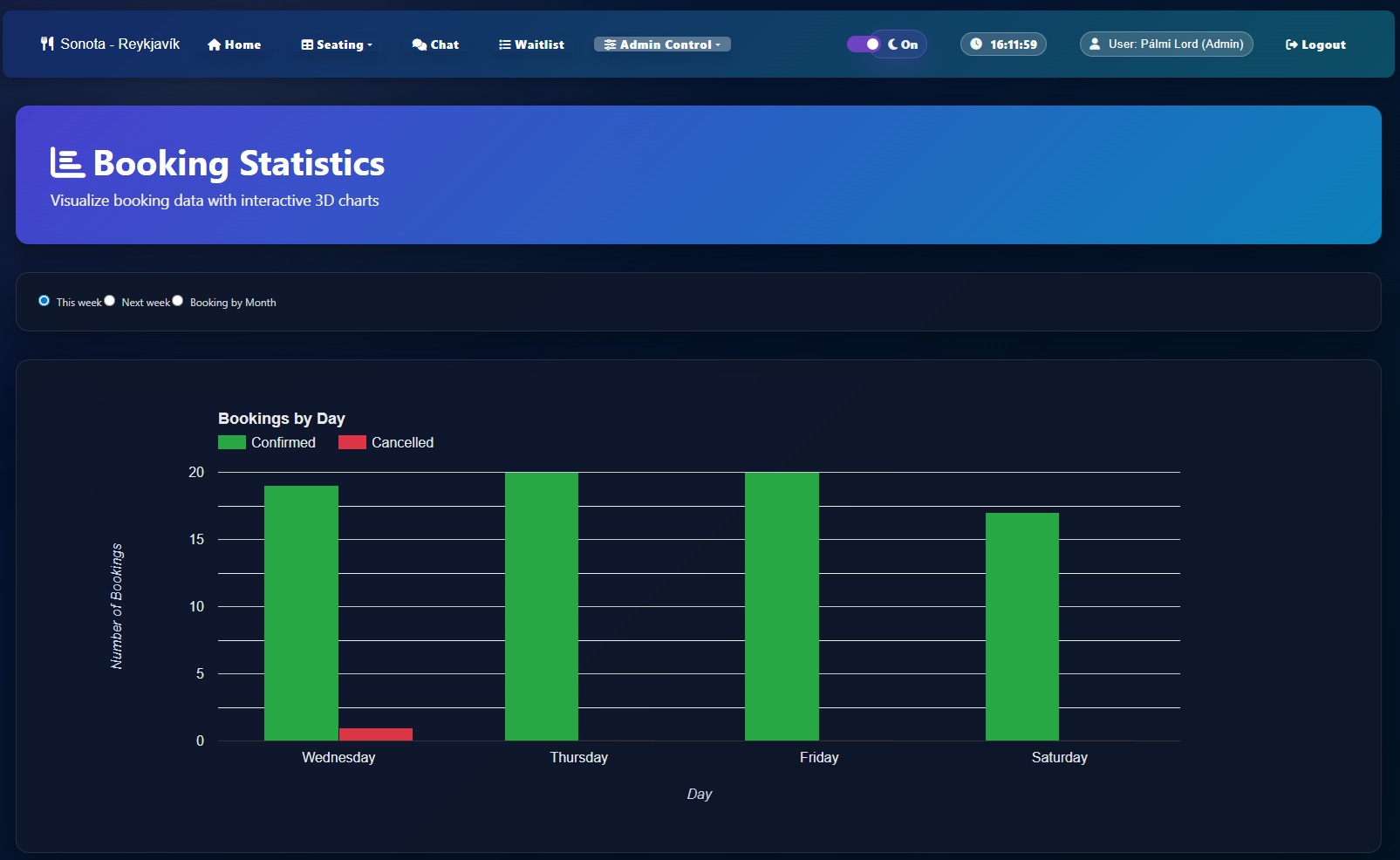 QuickTable — mynd 11