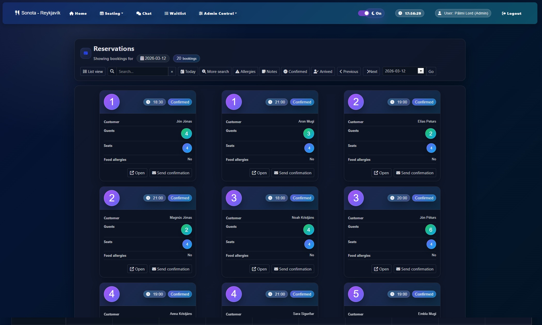 QuickTable — mynd 3